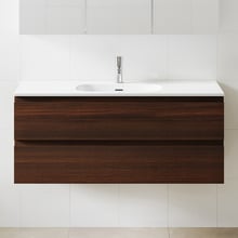 Hayman 1200mm Wall Hung Single Vanity with Integrated Basin